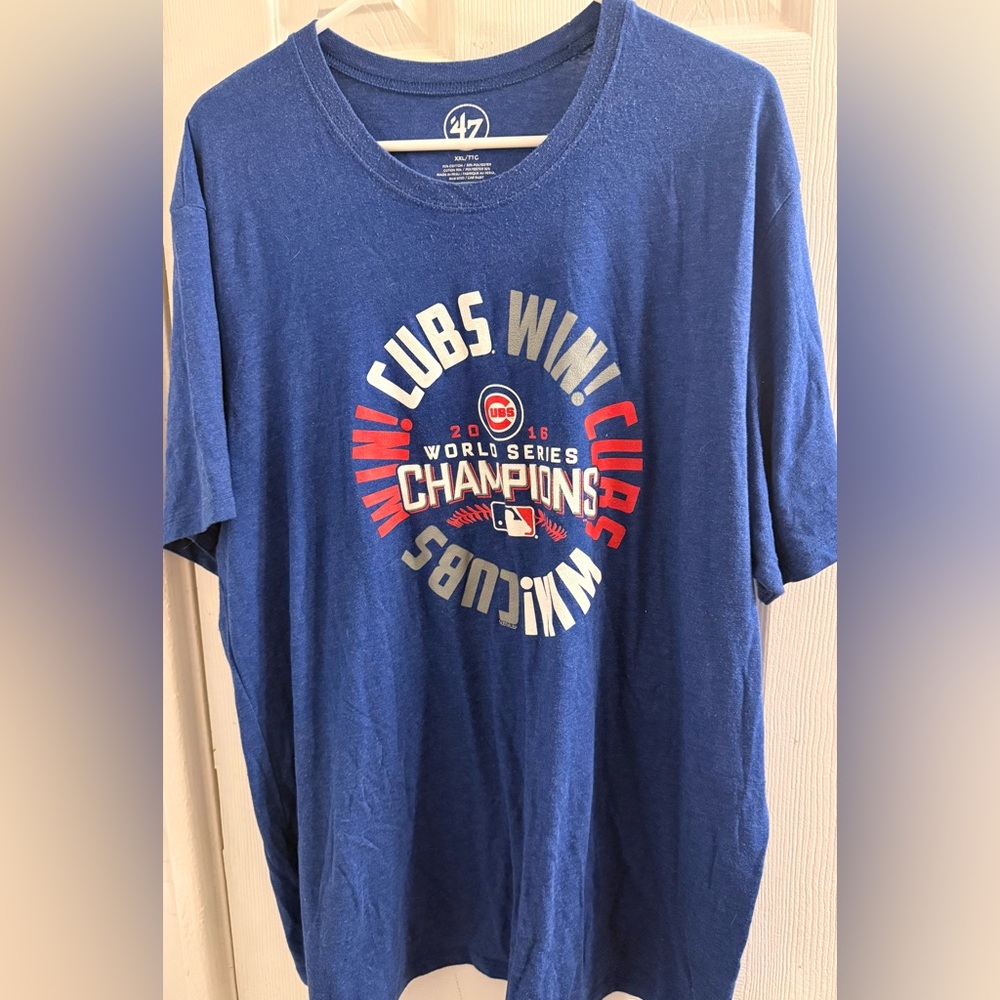 2016 Cubs World Series Champions T-Shirt size XXL